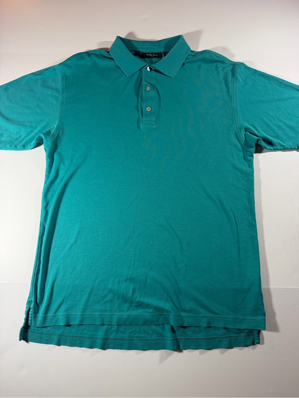 Bobby Jones Teal Short Sleeve Golf Polo